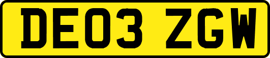 DE03ZGW
