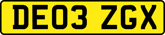 DE03ZGX