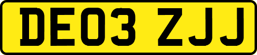 DE03ZJJ