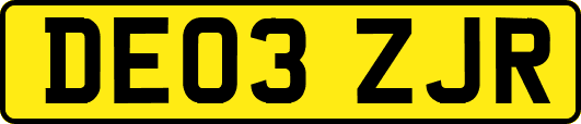 DE03ZJR