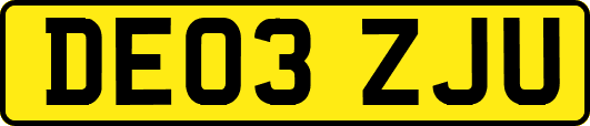 DE03ZJU