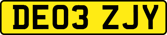 DE03ZJY
