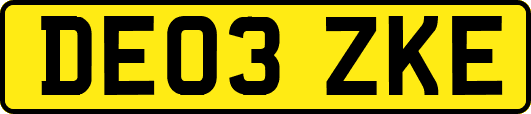 DE03ZKE