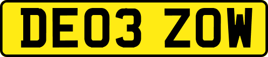DE03ZOW
