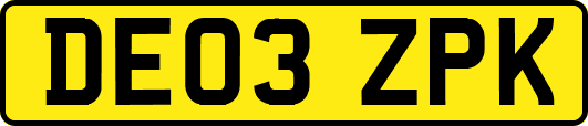DE03ZPK