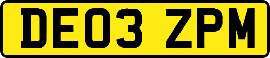 DE03ZPM