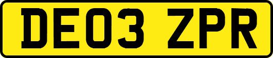 DE03ZPR