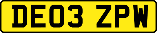 DE03ZPW