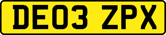 DE03ZPX