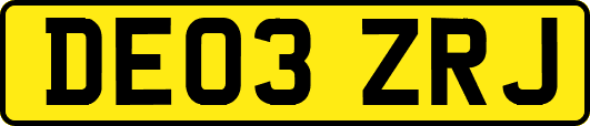 DE03ZRJ
