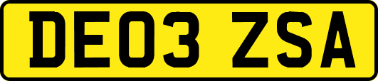 DE03ZSA