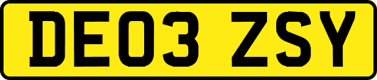 DE03ZSY