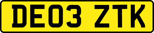 DE03ZTK