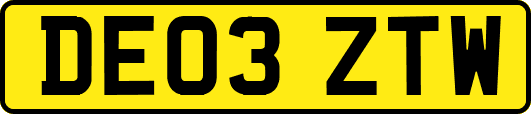 DE03ZTW