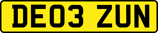 DE03ZUN