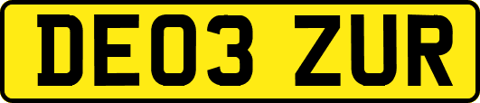 DE03ZUR