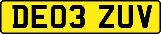 DE03ZUV