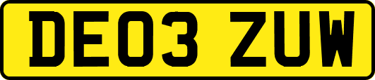 DE03ZUW