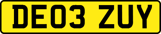 DE03ZUY