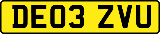 DE03ZVU