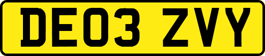DE03ZVY