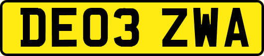 DE03ZWA