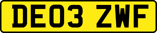 DE03ZWF