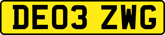 DE03ZWG