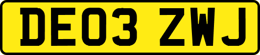 DE03ZWJ