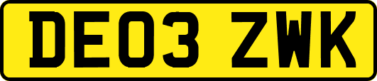 DE03ZWK