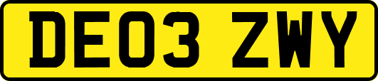 DE03ZWY