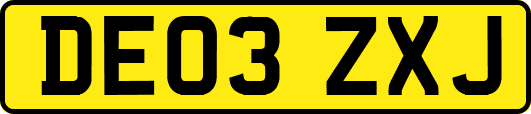 DE03ZXJ