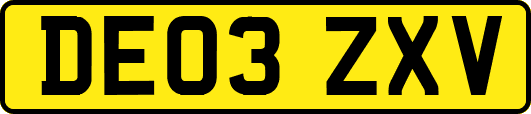 DE03ZXV