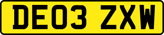 DE03ZXW