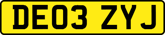 DE03ZYJ
