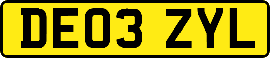 DE03ZYL