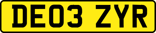 DE03ZYR