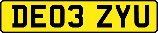 DE03ZYU