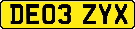 DE03ZYX