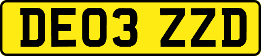 DE03ZZD