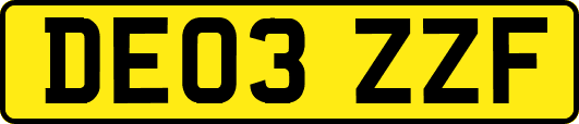 DE03ZZF