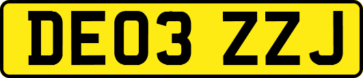 DE03ZZJ