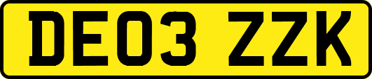 DE03ZZK