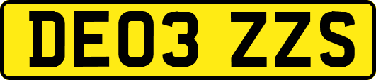 DE03ZZS