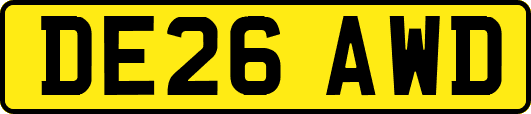 DE26AWD