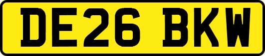 DE26BKW