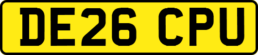 DE26CPU