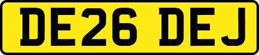 DE26DEJ