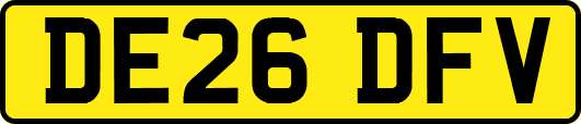 DE26DFV