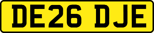 DE26DJE